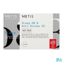Afbeelding in Gallery-weergave laden, Metis Sleep 08 & A/stress 03 Duo V-caps 30x2
