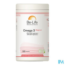 Afbeelding in Gallery-weergave laden, Omega 3 Magnum Be Life Caps 180
