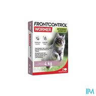 Frontcontrol Wormer 230mg/20mg Kat Tabl 2