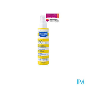 Mustela Zon Melk Heel Hoge Bescherming Ip50 200ml