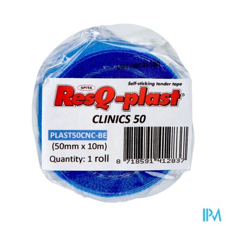 Resq-plast Clinics 10mx50mm Blauw 1