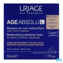 Afbeelding in Gallery-weergave laden, Uriage Masque Nuit Nutri Regenerant 50ml
