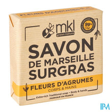 Charger l'image dans la galerie, Mkl Overvet Marseille Zeep Citrusbloemen 100g

