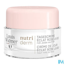 Afbeelding in Gallery-weergave laden, Widmer Nutriderm Dagcreme Eclat Rose Uv 50 Zonder Parfum 50ml
