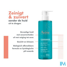 Charger l'image dans la galerie, Avene Cleanance Reinigingsgel 400ml

