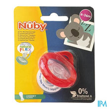 Charger l'image dans la galerie, Nuby Fopspeen Natural Flex Kers 6-36m
