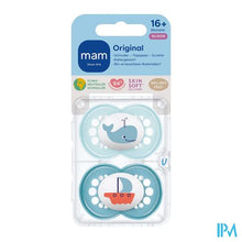 Charger l'image dans la galerie, Mam Fopspeen Original Pure Siliconen 16m+ Jongen
