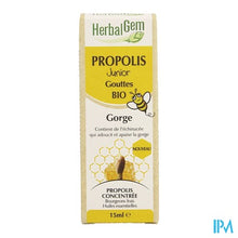Afbeelding in Gallery-weergave laden, Herbalgem Propolis Junior Bio Fl Gutt 15ml
