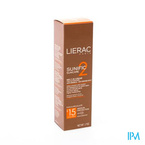 Lierac Sunific 2 Ip15 Cr A/rimp-vlek.gelaat Fl50ml