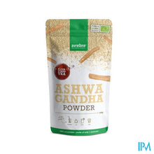 Charger l'image dans la galerie, Purasana Superfoods Pdr Ashwagandha Bio 100g
