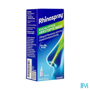 Rhinospray+eucal.verst.neus 1,18mg/ml Neusspr 10ml