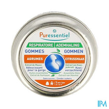 Afbeelding in Gallery-weergave laden, Puressentiel Ademhaling Gommen Citrus 45g
