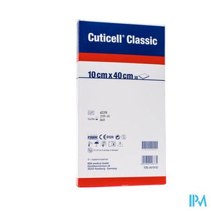 Cuticell Classic Gaaskompres 10,0x40cm 10 7253804