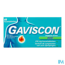 Afbeelding in Gallery-weergave laden, Gaviscon Munt Kauwtabl 48x250mg
