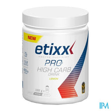 Load image into Gallery viewer, Etixx High Carb Drink Pro Line Lemon 1kg
