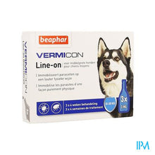 Afbeelding in Gallery-weergave laden, Beaphar Vermicon Line-on Middelgrote Hond 3x3ml
