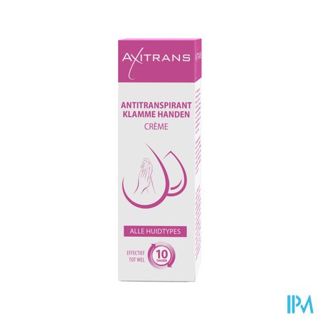 Axitrans Klamme Handen Creme Tube 50ml