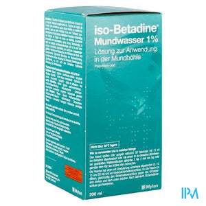 Iso Betadine 1% Nf Mondwater 200ml Ready To Use