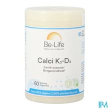 Afbeelding in Gallery-weergave laden, Calci K2 D3 Be Life Caps 60 Nf
