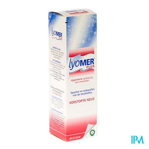 Lyomer Plus Hypertone Opl Ster Zeewater Spray 40ml
