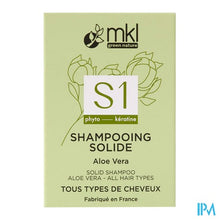 Afbeelding in Gallery-weergave laden, Mkl Solid Shampoo Alle Haartypes Aloe Vera 65g
