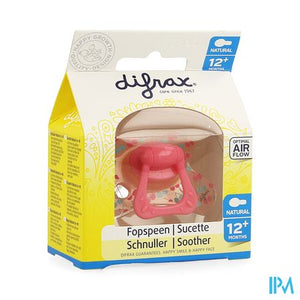 Difrax Fopspeen Natural 12m+