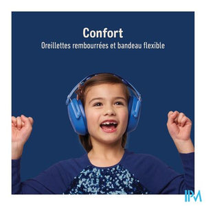3m Kids Plus Gehoorbesch. Oorkap Kind Blauw