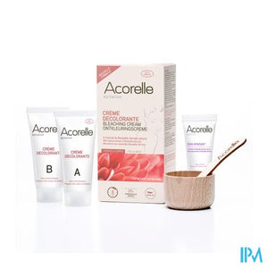 Acorelle Ontkleuringscreme Gezicht&lichaam 2x30ml