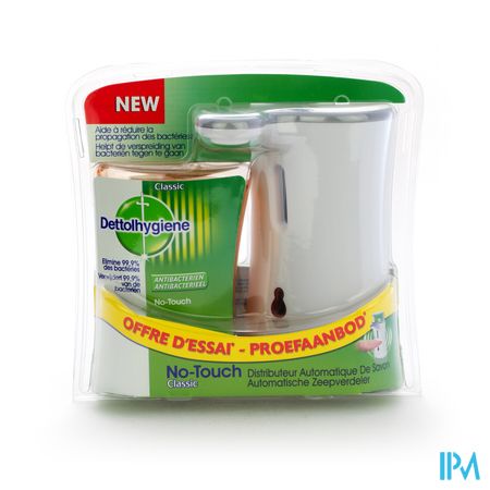 Dettolhygiene A/bacterieel No-touch Proef. 250ml