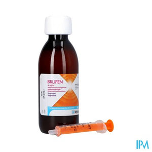 Brufen 40mg/ml Susp Oraal Gebruik 200ml