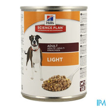 Afbeelding in Gallery-weergave laden, Hills Sc.plan Canine Light Ad Chicken 370g 8048u
