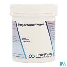 Afbeelding in Gallery-weergave laden, mg Citraat V-caps 100 1000mg Deba
