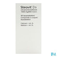 Afbeelding in Gallery-weergave laden, Steovit Forte 1000mg/800ie Tablcont 90
