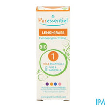 Afbeelding in Gallery-weergave laden, Puressentiel Eo Lemongrass Bio 10ml
