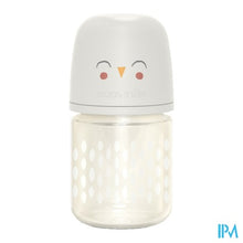 Afbeelding in Gallery-weergave laden, Suavinex Bonhomia Bottleglas Sili.feath.beige120ml
