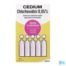 Afbeelding in Gallery-weergave laden, Cedium Chlorhexidini 0,05 % 24x10ml
