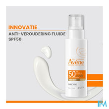Afbeelding in Gallery-weergave laden, Avene Zon Spf50 A/age Fluide 40ml
