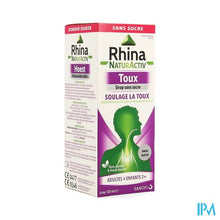 Load image into Gallery viewer, Rhina Natur Activ Hoest Zonder Suiker Siroop 120ml
