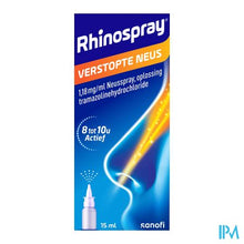Afbeelding in Gallery-weergave laden, Rhinospray Verstopteneus 1,18mg/ml Neusspr Opl15ml
