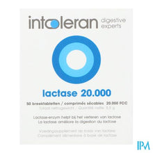 Afbeelding in Gallery-weergave laden, Intoleran Lactase 20 000 Fcc Tabl 50
