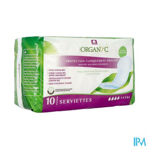 Organyc Verband Urineverlies Extra 10