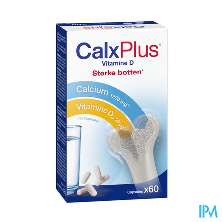 Calxplus Vitamine D Caps 60