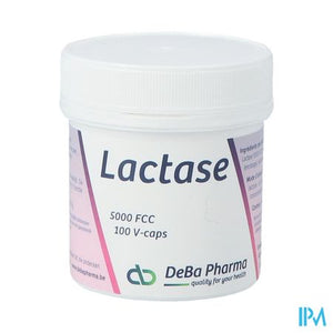 Lactase 5000 Fcc V-caps 100 Deba