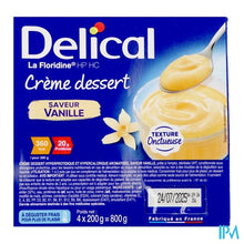 Afbeelding in Gallery-weergave laden, Delical Creme Dessert La Floridine Vanille 4x200g
