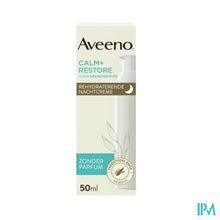Load image into Gallery viewer, Aveeno Calm+restore Rehydraterende Nachtcreme 50ml
