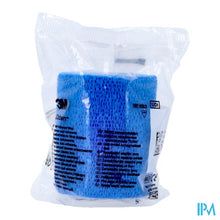 Afbeelding in Gallery-weergave laden, Coban Zelfh. Windel Blauw 7,5cmx4,5m Rol 1
