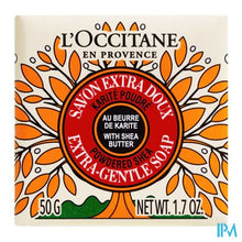 Afbeelding in Gallery-weergave laden, l'occitane Shea Powder Solid Soap 50g
