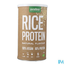 Afbeelding in Gallery-weergave laden, Purasana Vegan Rijst Protein 80% Naturel Bio 400g
