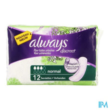 Afbeelding in Gallery-weergave laden, Always Discreet Incontinence Pad Normal 12

