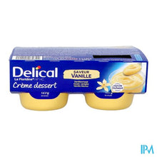 Load image into Gallery viewer, Delical Creme Dessert La Floridine Vanille 4x125g
